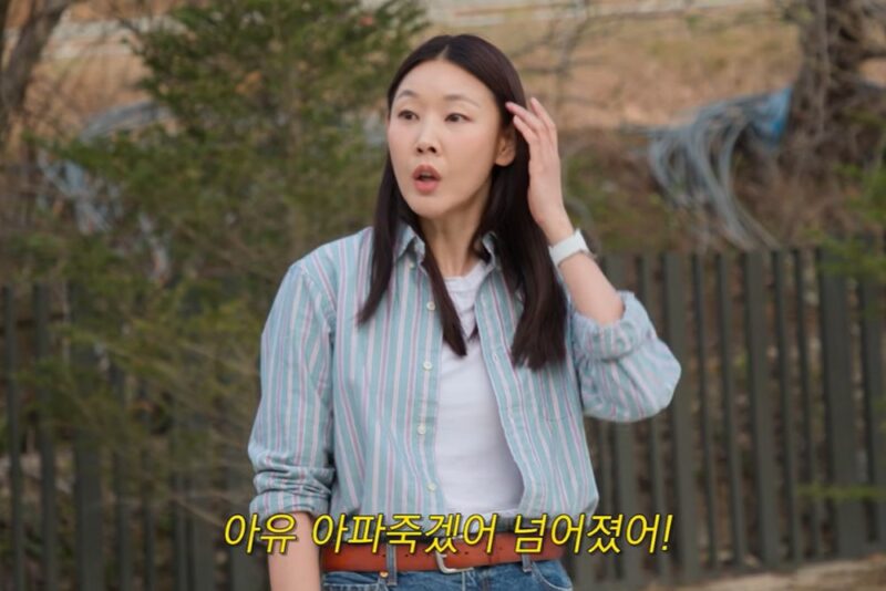 한혜진、我張って撮影中止…「大きな厄払い」