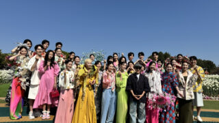 スーパーモデル「美（アルム）会」、泰安で「ヒーリング・フラワー・ファッションショー」を盛況のうちに開催