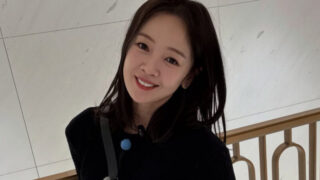 「息子の蹴り」に驚き…バレリーノと結婚のキム・ボミ、急ぎで伝えた近況