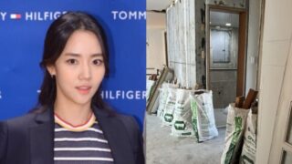 イ・ボムスと離婚のイ・ユンジン、バリから韓国へ…工事現場で「引っこ抜いてまた引っこ抜く」