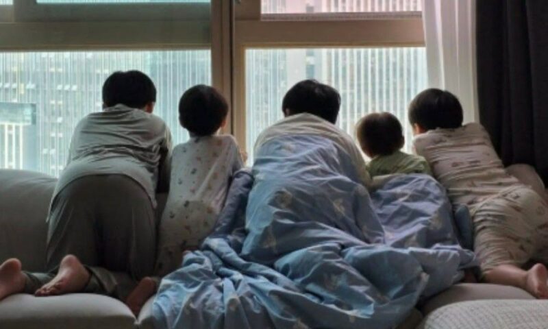 정주리, '5兄弟' 육아 후 찾아온 행복… 남편의 깜짝 선물에 감동