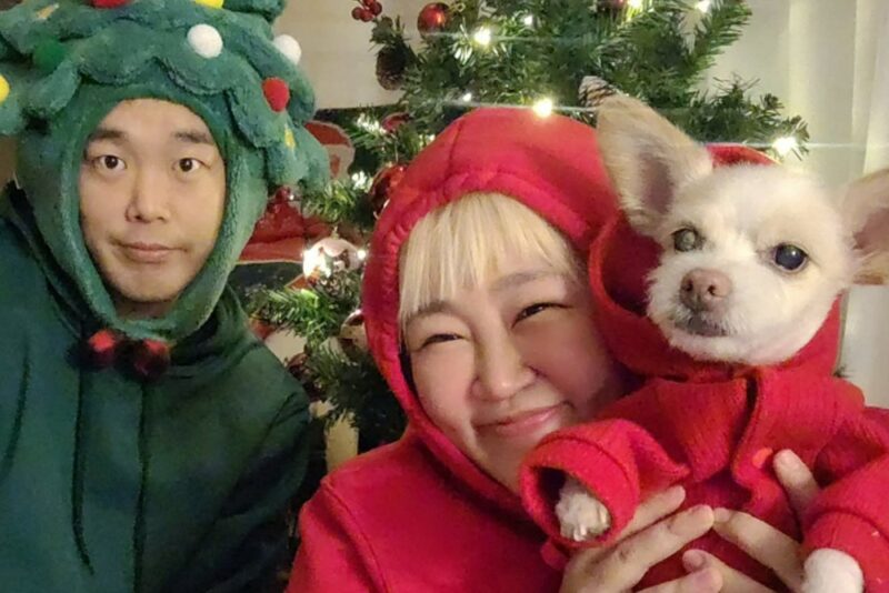 **キム・ミンギ♥ホン・ユンファ、16年ぶりの別れ…愛犬との写真に涙「必ずまた会おう」**