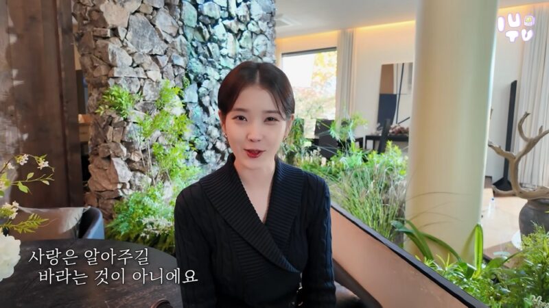 IU、イ・ジョンソクと4年公営恋愛中に意味深「知ってほしいのは愛じゃない」