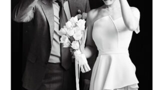 シン・ダウン＆イム・ソンビン、結婚10周年でウェディングフォト公開「久しぶりのドレスにときめく」