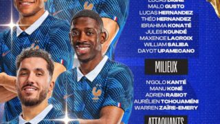 エムバペ、デンベレ、オリーズ…仏代表が最強の26名を発表　「現代サッカーで最も破壊的な攻撃陣」とFIFAランク1位が本気モード