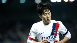足首負傷から復帰のイ・ガンイン、リーグ1最終戦で途中出場…PSGはパリFCとのダービーで逆転負け