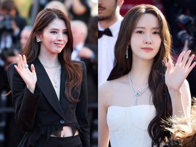 ハン・ソヒ破格 vs ユナ優雅…対照的なファッションでカンヌ席巻