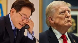 イ・ジェミョン氏とトランプ氏の「電話会談」内容が拡散、韓国政界に波紋