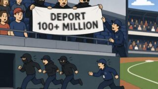 MLB、球場に白人至上主義の横断幕を掲げた観客を永久追放　「1億人追放せよ」と記載