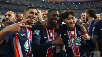 韓国サッカー史上初！イ・ガンイン、欧州制覇へ視界良好　PSGデンベレが状態の良さを強調