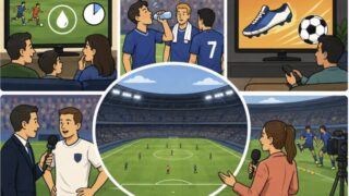 北中米W杯の放送が「一線」越える？ハーフタイム取材やロッカールーム潜入の是非が物議
