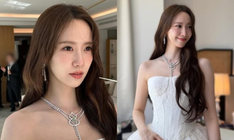 少女時代ユナからカンヌのイム・ユナへ…純白ドレスでレッドカーペットを席巻