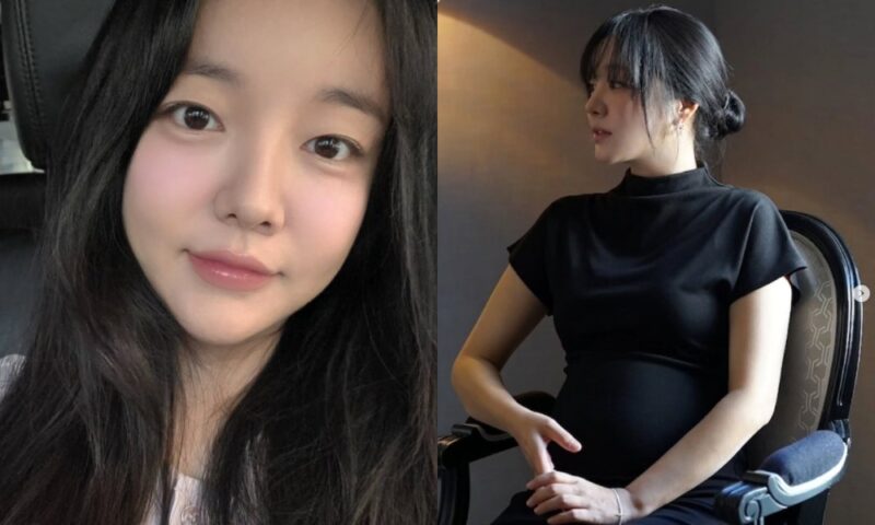 「体外受精中断」ムン・ジイン、自然妊娠後に笑顔「幸せです」