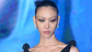 チェ・ソラ、ランウェイで妊娠発表 輝くDラインに視線集中