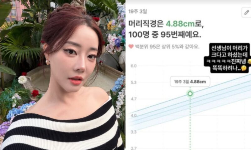 妊娠19週目のコウリ、息子が「上位5％」に認定…「賢いのかな」