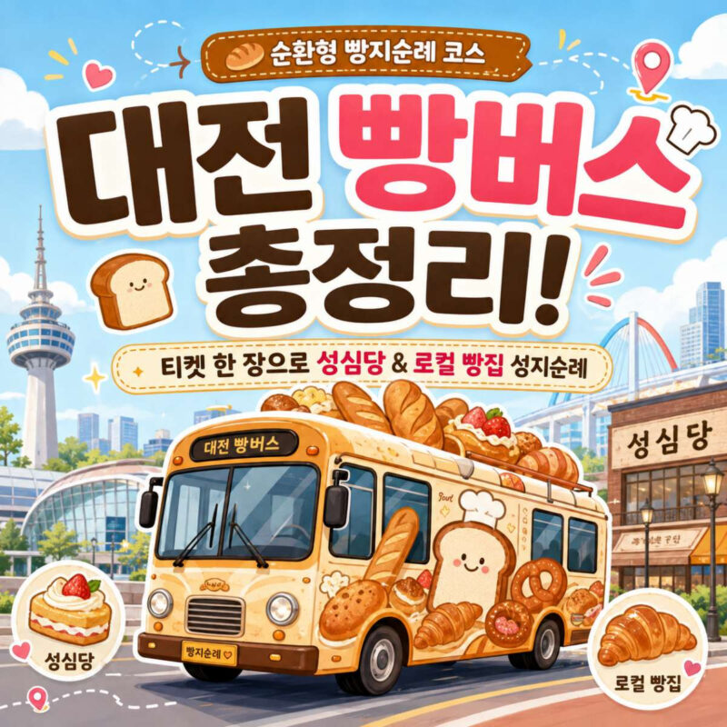 大田（テジョン）のパンバス旅、聖心堂だけじゃない！地元民おすすめの絶品ベーカリー巡り