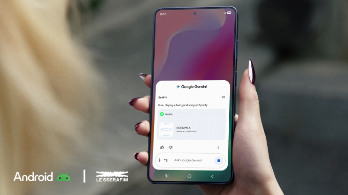 LE SSERAFIM、Googleとのコラボキャンペーン映像を公開