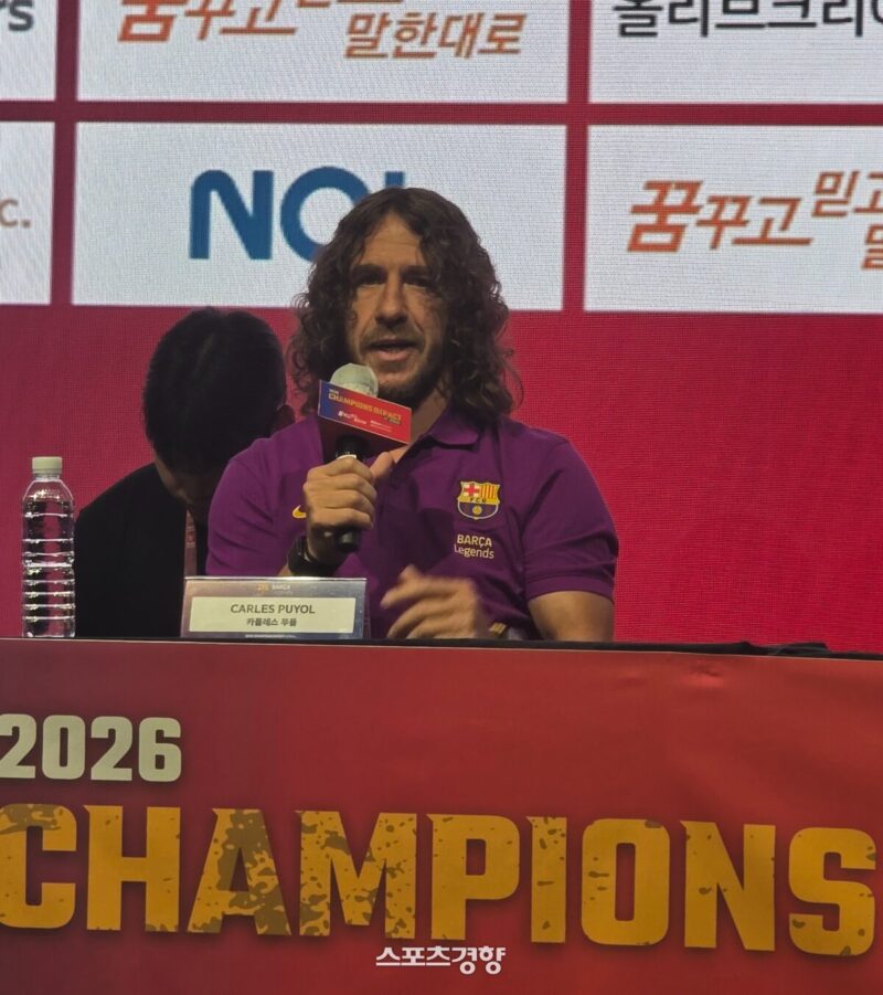 バルサの心臓プジョル、3度目の来韓に歓喜「再び韓国を訪れることができて嬉しい」
