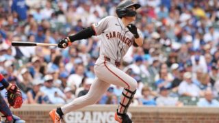 李政厚、13試合連続安打で「今日は二塁打」！SF打線は2日間で30得点の爆発