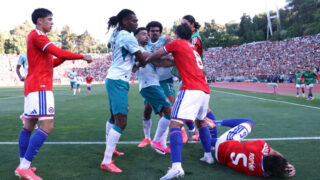 W杯前哨戦、ポルトガルが乱闘の末にチリ撃破　C・ロナウドは不発