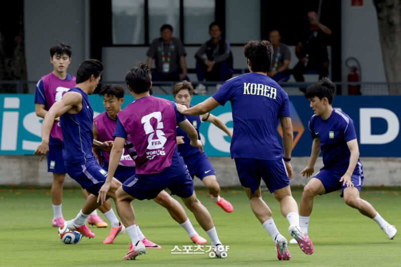 韓国人選手が不在の公開練習、その理由は？
