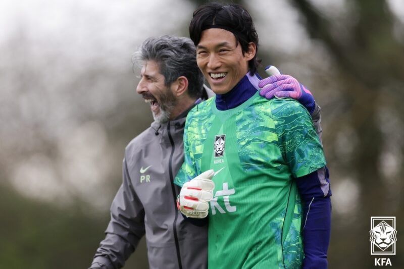 「PKの達人」GK金承奎、妻と娘に捧げる勝利を誓う「最高のプレゼントを」