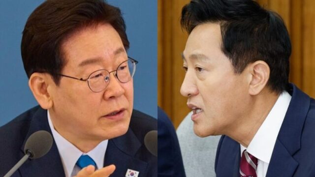 呉世勲ソウル市長、李在明代表を「格下」扱い…会場に冷ややかな空気