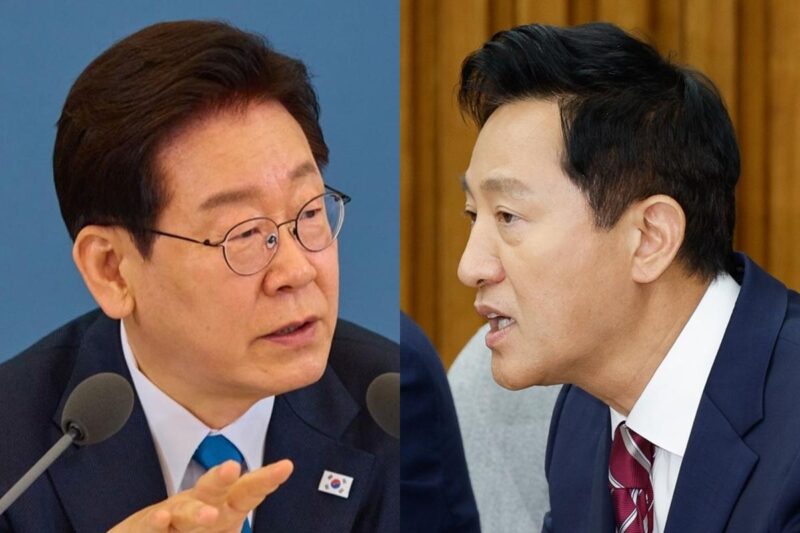 呉世勲ソウル市長、李在明代表を「格下」扱い…会場に冷ややかな空気