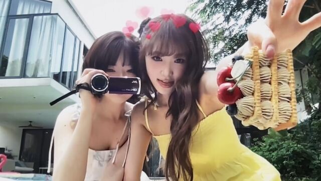 카리나의 친구 한수아, 최예나와도 인연이 있었다