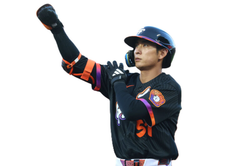 李政厚、秋信守と金河成を抜く快挙　韓国人メジャーリーガー連続安打の新記録樹立