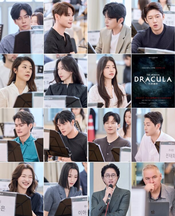 ミュージカル『ドラキュラ』顔合わせ現場を公開…「初読み合わせから圧倒的」