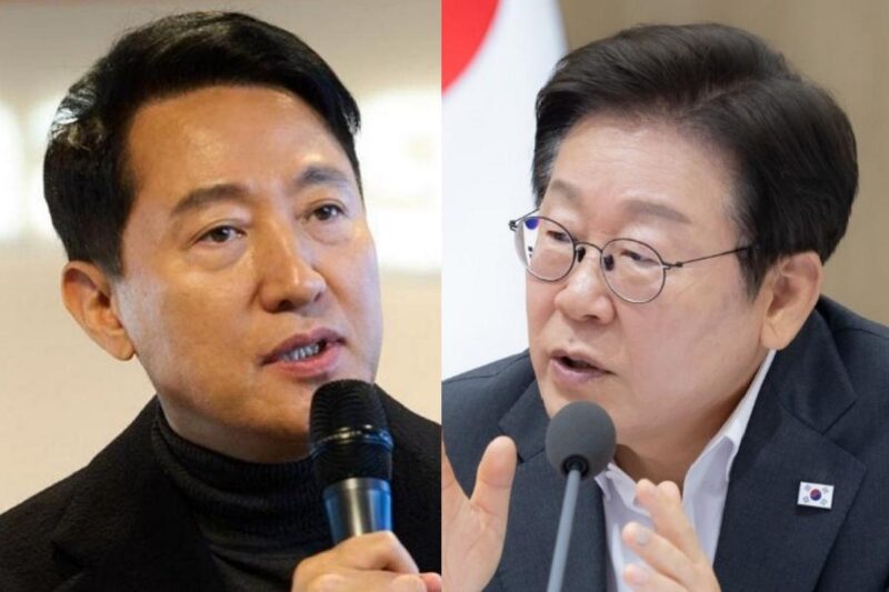 呉世勲ソウル市長、李在明代表を軽視か…「卑下発言」が波紋