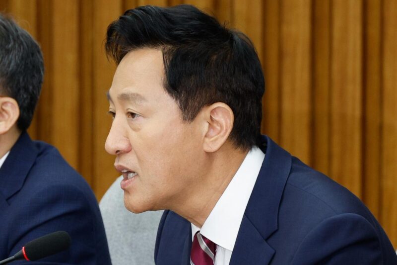 呉世勲ソウル市長、李在明代表を軽視か…「卑下発言」が波紋