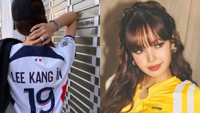BLACKPINKリサ、W杯イ・ガンインを応援 開幕式ステージ準備完了