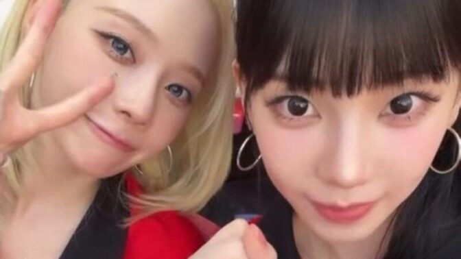 勝利の妖精カリナ＆ウィンター、韓国代表逆転勝利に「勝った！」と口押さえ感激