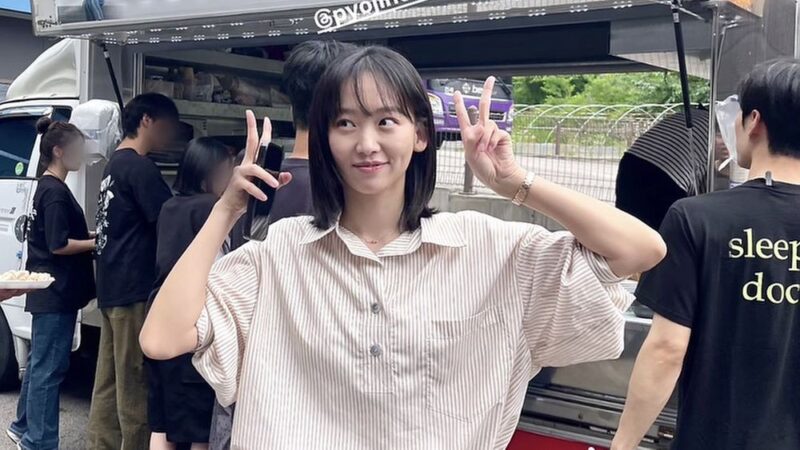 진기주, 드라마 '참교육' 종영 후에도 표지훈과 변함없는 우정 "간식차에 힘납니다"