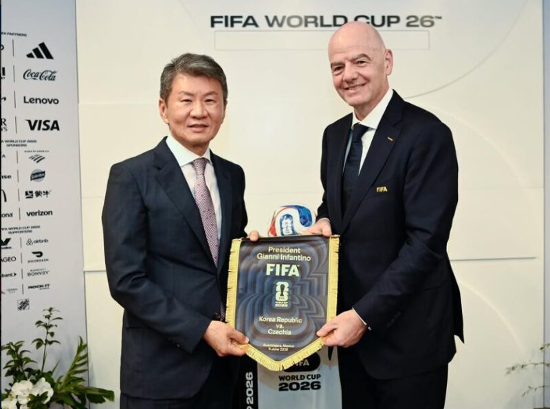 鄭夢奎会長、逆転勝利の選手団に賛辞「心から感謝」 ファンへ変わらぬ応援を呼びかけ