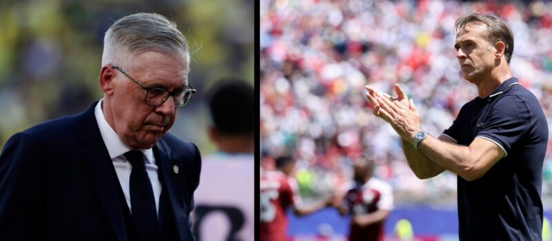アンチェロッティは批判、ロペテギは新記録…W杯デビューの2名将、明暗分かれた「勝ち点1」の重み