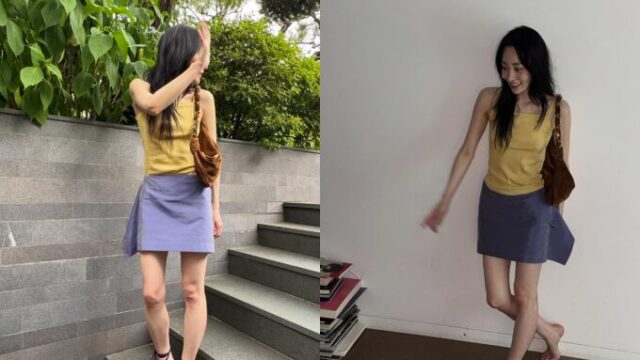 「9kg減量」キム・ミナ、驚きの激やせ姿に視線集中