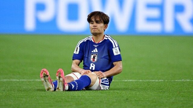 久保建英に負傷の懸念…内側靭帯損傷で3週間の離脱か　韓国でも速報されファンに衝撃