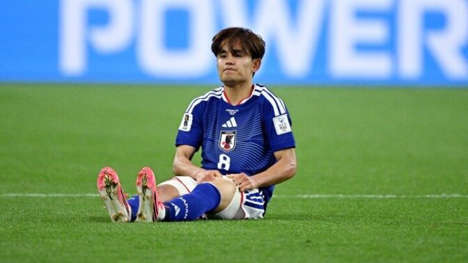 久保建英に負傷の懸念…内側靭帯損傷で3週間の離脱か　韓国でも速報されファンに衝撃