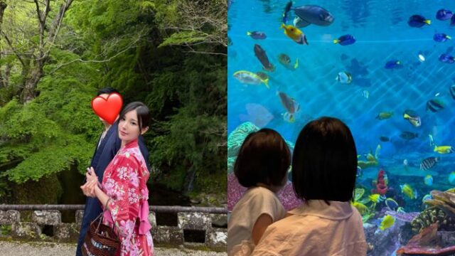 25歳で引退のキム・ソヒ、15歳年上の夫＆娘と日本旅行を満喫