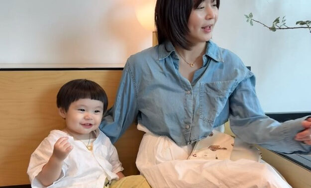 息子との甘い時間、キム・ダヨンのかけがえのない日常