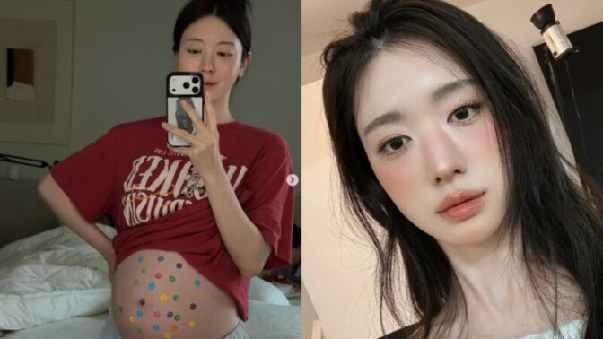 【衝撃】妊娠中に夫の不倫説…有名女優がDライン公開「出産まであと43日」