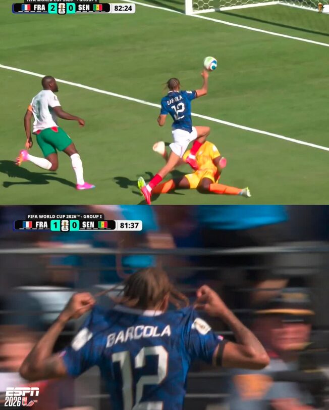 エムバペが2発！前半苦戦のフランス、後半一転の猛攻でセネガルに3-1逆転勝利