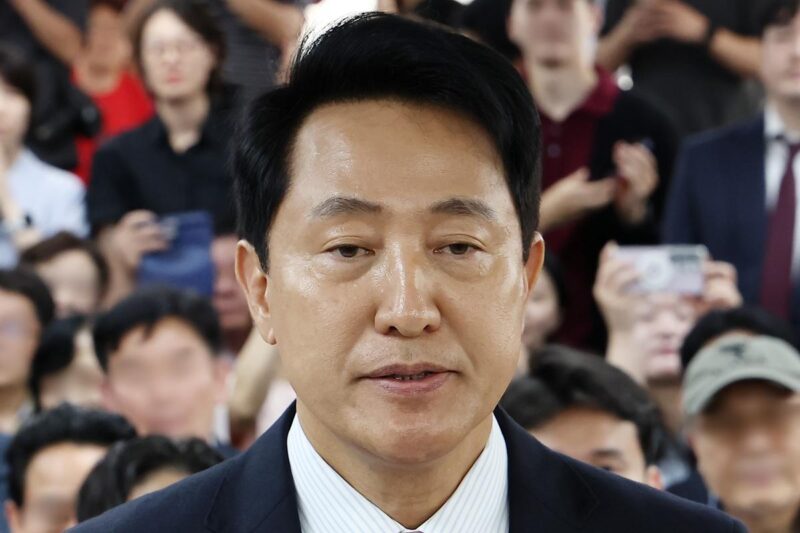 呉世勲ソウル市長、進退窮まる…職務剥奪の危機に直面