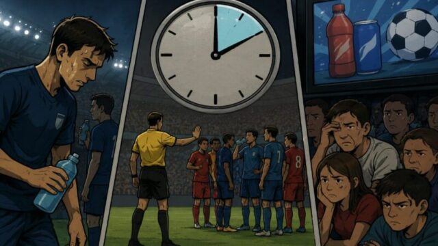 「サッカーが4クォーター制に？」W杯の給水タイム、ファン4人に3人が反対