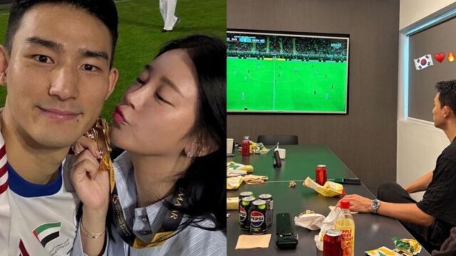T-ARA出身ソヨン、夫チョ・ユミンと韓国代表を応援