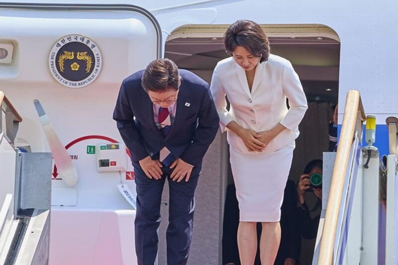 李在明氏、沈黙破り言及「支持率が急落している」