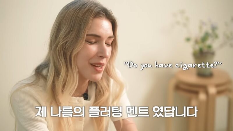**三つ葉、♥BE’Oを口説くために喫煙まで試みる…「たばこ持ってる？」とフラーティング**